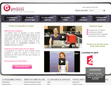 Tablet Screenshot of gymstill.com